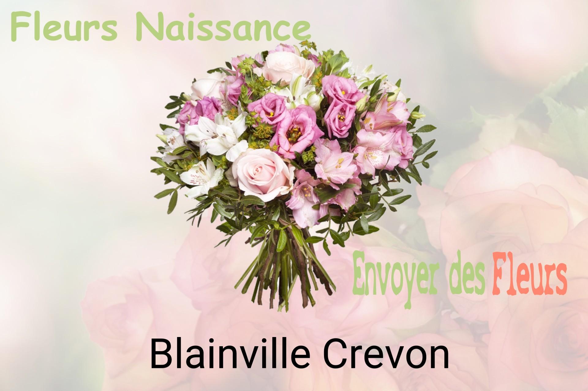 Bouquet de fleurs de naissance livré à Blainville-Crevon